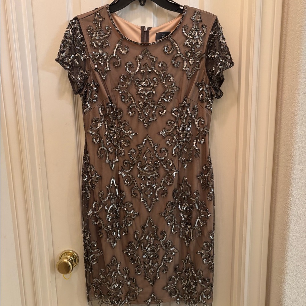 Adrianna Papell Beaded Dress